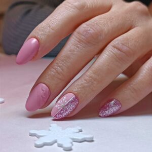 YOSHI Cupid 6 ml · brokatowy róż z kolekcji Ho Ho Ho- 412 TPO-FREE — zdjęcie 2
