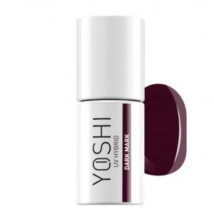YOSHI Dark Mark 503 – lakier hybrydowy do paznokci 6ml, burgundowy fiolet, kryjący TPO-FREE — zdjęcie 3