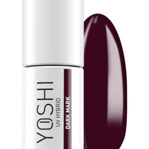 YOSHI Dark Mark 503 – lakier hybrydowy do paznokci 6ml, burgundowy fiolet, kryjący TPO-FREE