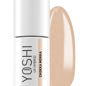 YOSHI Chokka Mokka 322 – lakier hybrydowy 6 ml, czekoladowy brąz TPO-FREE