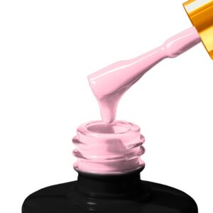 YOSHI AcryLIQ Gel No1 10 ml – delikatny róż z mlecznym wykończeniem — zdjęcie 1