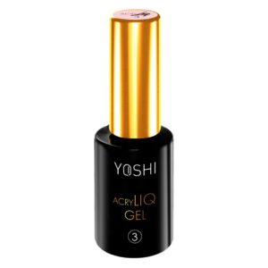 YOSHI AcryLIQ Gel No3 10 ml – naturalny róż w mlecznym tonie — zdjęcie 2