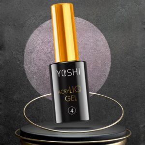 YOSHI AcryLIQ Gel No4 10 ml – nasycony róż o eleganckim charakterze — zdjęcie 1