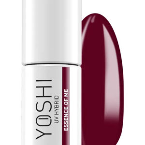 YOSHI Essence of Med 304 – lakier hybrydowy 6 ml, żywy malinowy róż TPO-FREE