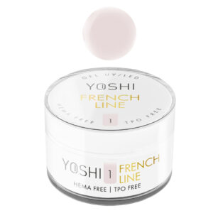 YOSHI French Line No1 – żel budujący 50 ml HEMA FREE, TPO FREE
