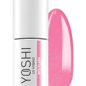 YOSHI 80’S Flash 015 – Lakier Hybrydowy Flash Neonowy Fiolet 6 ml TPO-FREE