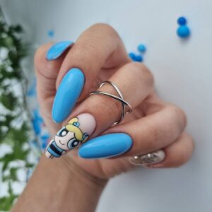 YOSHI Be Like Nicole 227 – lakier hybrydowy 6 ml, słodki błękit pop 2000 TPO-FREE — zdjęcie 1