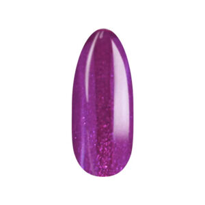 Yoshi Between The Lines 164 – lakier hybrydowy fiolet z drobiną 6ml TPO-FREE — zdjęcie 1