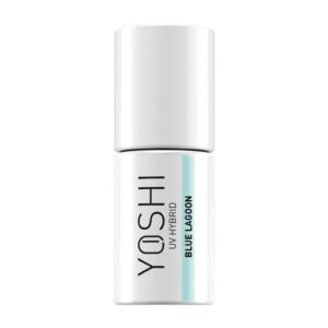 YOSHI Blue Lagoon 824 – lakier hybrydowy 6 ml, pastelowy turkus TPO-FREE — zdjęcie 3