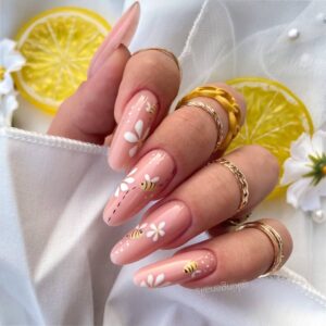 YOSHI French Peach 001 – Lakier Hybrydowy 6 ml (Brzoskwiniowy Nude do French Manicure) TPO-FREE — zdjęcie 2