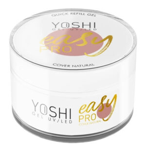 YOSHI Easy PRO Cover Natural – żel budujący 50 ml, 70 % krycia, samopoziomujący TPO-FREE — zdjęcie 2