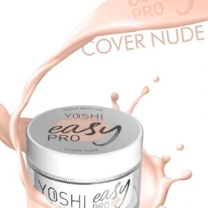 YOSHI Easy PRO Cover Nude 15 ml – Jasny, naturalny żel budujący TPO-FREE — zdjęcie 1