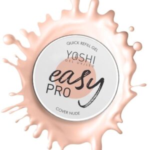 YOSHI Easy PRO Cover Nude 15 ml – Jasny, naturalny żel budujący TPO-FREE — zdjęcie 3