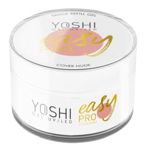 YOSHI Easy PRO Cover Nude EP002 – żel budujący 50 ml, naturalny jasny cover 70 % krycia TPO-FREE — zdjęcie 2