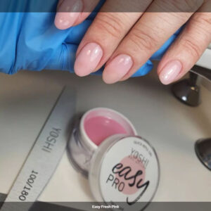 YOSHI Easy PRO Fresh Pink – żel budujący 50 ml, półtransparentny róż 40 % krycia TPO-FREE — zdjęcie 1