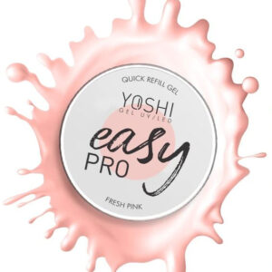 YOSHI Easy PRO Fresh Pink – żel budujący 50 ml, półtransparentny róż 40 % krycia TPO-FREE — zdjęcie 2