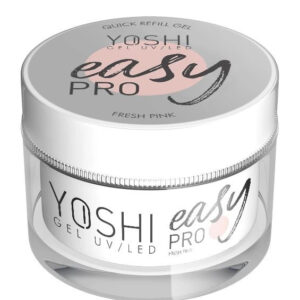 YOSHI Easy PRO Fresh Pink – żel budujący 50 ml, półtransparentny róż 40 % krycia TPO-FREE — zdjęcie 6