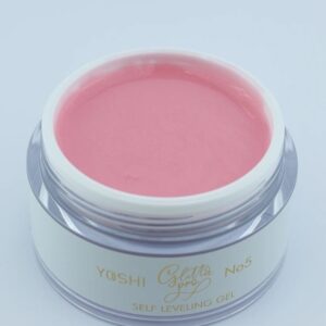 YOSHI Glitter PRO No5 Żel Budujący 50 ml – Głęboki Róż z Brokatem, HEMA i TPO FREE — zdjęcie 2