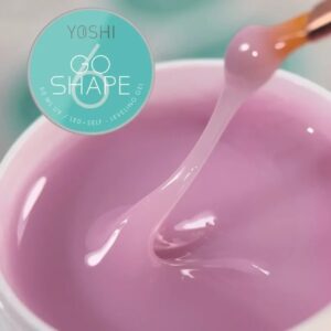 YOSHI GO SHAPE No6 50ml żel budujący samopoziomujący jasny chłodny róż — zdjęcie 4