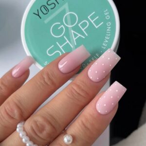 YOSHI GO SHAPE No7 50ml żel budujący samopoziomujący jasno różowy — zdjęcie 8