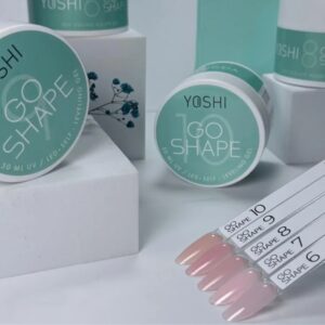 YOSHI GO SHAPE No8 50ml żel budujący nude UV LED — zdjęcie 5