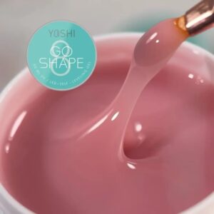 YOSHI GO SHAPE No8 50ml żel budujący nude UV LED — zdjęcie 7