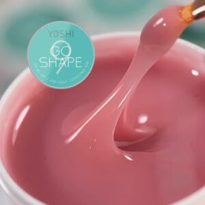 YOSHI GO SHAPE No9 50ml żel budujący róż UV LED — zdjęcie 7