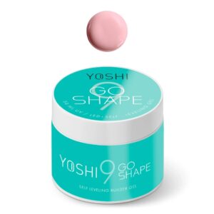 YOSHI GO SHAPE No9 50ml żel budujący róż UV LED