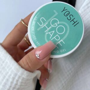 YOSHI GO SHAPE No10 50ml żel budujący nude UV LED — zdjęcie 12