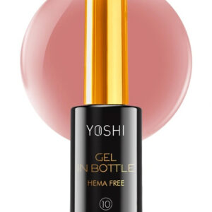 YOSHI Gel in Bottle No 10 – Żel budujący 10 ml Brudny Róż TPO-FREE