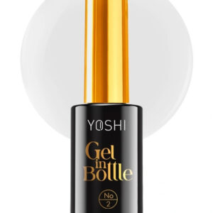 YOSHI Gel in Bottle No 2 – Żel budujący 10 ml Mleczna Biel TPO-FREE