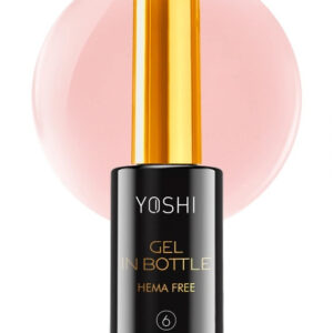 YOSHI Gel in Bottle No. 6 – Żel Budujący w Butelce Pudrowy Róż 10 ml TPO-FREE