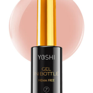 YOSHI Gel in Bottle No 7 – Ciepły Różowy Beż 10 ml TPO-FREE