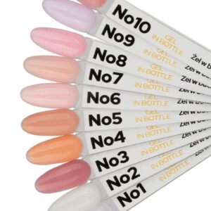YOSHI Gel in Bottle No 7 – Ciepły Różowy Beż 10 ml TPO-FREE — zdjęcie 2