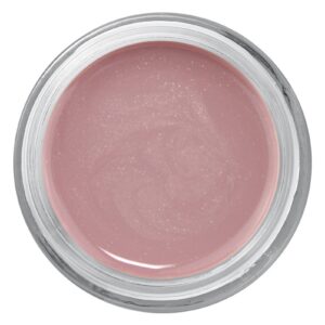 YOSHI Glitter PRO No 3 – żel budujący do paznokci 15ml, beż ze złotym blaskiem TPO-FREE — zdjęcie 1