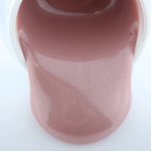 YOSHI Glitter PRO No 3 – żel budujący do paznokci 15ml, beż ze złotym blaskiem TPO-FREE — zdjęcie 3