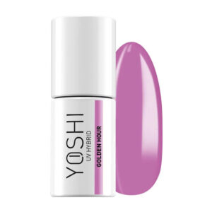 YOSHI Golden Hour 828 – lakier hybrydowy 6 ml, pastelowy róż TPO-FREE