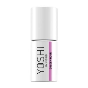 YOSHI Golden Hour 828 – lakier hybrydowy 6 ml, pastelowy róż TPO-FREE — zdjęcie 3