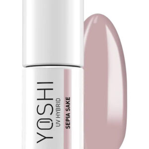 YOSHI Lakier Hybrydowy 101 Sepia Sake – Beżowy odcień sake 6 ml TPO-FREE