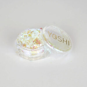 YOSHI Holo Flakes No. 4 0,5 g – holograficzne płatki do zdobień hybrydowych, żelowych i akrylowych