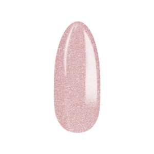Yoshi Lakier Hybrydowy 251 Snow Way! 6 ml – pudrowy róż z drobiną — zdjęcie 2