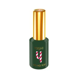 YOSHI HoHoTop No4 10 ml – świąteczny top UV/LED z czerwonym blaskiem — zdjęcie 8