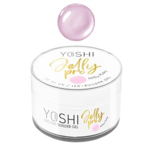 YOSHI Jelly PRO Milky Pinky – żel budujący 50 ml o konsystencji galaretki TPO-FREE