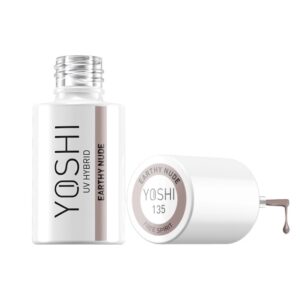 YOSHI Lakier Hybrydowy – Earthy Nude 6 ml 135 TPO-FREE — zdjęcie 2