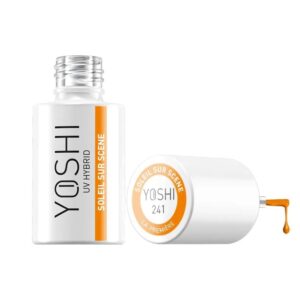 Yoshi Lakier Hybrydowy 241 Soleil sur Scène 6ml – TPO-free pomarańczowy — zdjęcie 2