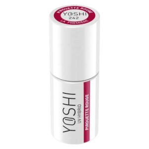 Yoshi Lakier Hybrydowy 242 Pirouette Rouge 6 ml – TPO-free czerwony — zdjęcie 2
