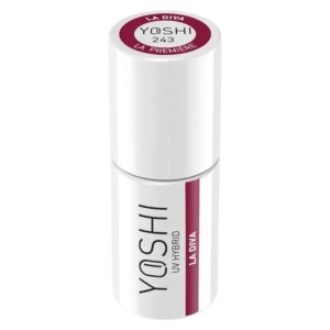Yoshi Lakier Hybrydowy 243 La Diva 6 ml – TPO-free czerwono-bordowy — zdjęcie 3
