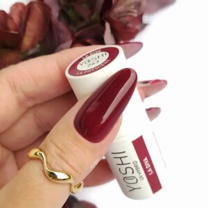 Yoshi Lakier Hybrydowy 243 La Diva 6 ml – TPO-free czerwono-bordowy — zdjęcie 6