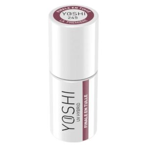 Yoshi Lakier Hybrydowy 245 Finale en Tulle 6 ml – TPO-free pastelowy fiolet — zdjęcie 2