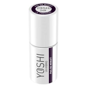 Yoshi Lakier Hybrydowy 248 Pas de Minuit 6ml–TPO-free fiolet z nutą granatu — zdjęcie 3